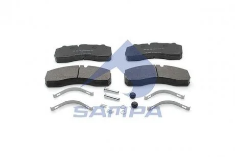 Тормозные колодки (комплект на ось) SAMPA 096.605