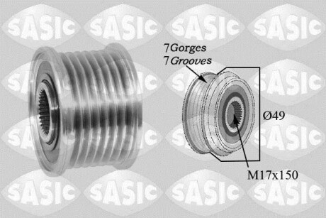 Шкив генератора SASIC 1676028