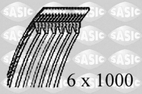 Поликлиновый ремень SASIC 1770076