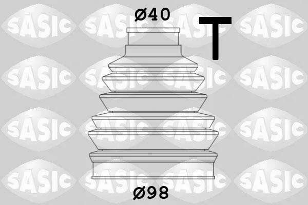 Пыльник ШРУСа наружный, комплект SASIC 2933023 (фото 1)