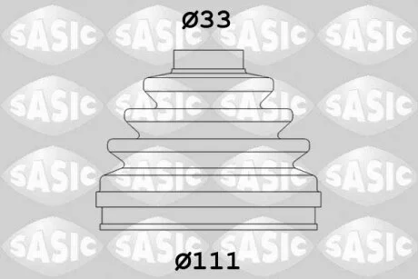 Пыльник ШРУСа наружный, комплект SASIC 2933993