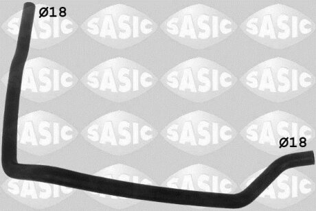 Патрубок системы охлаждения SASIC 3400139