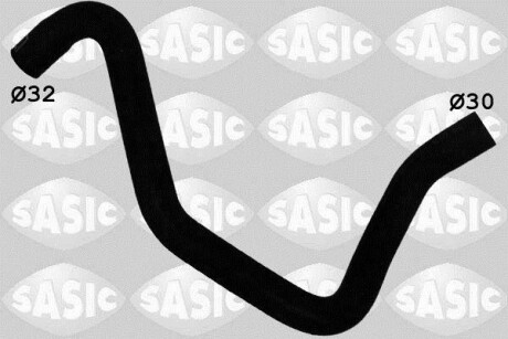 Патрубок системы охлаждения SASIC 3404071