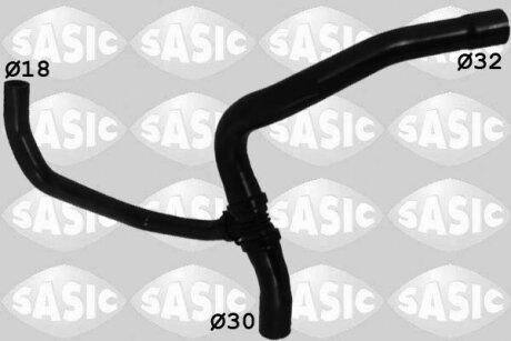 Патрубок системы охлаждения SASIC 3404095