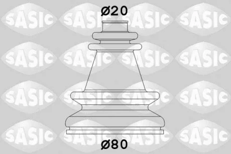 Пыльник ШРУСа внутренний, комплект SASIC 4003406