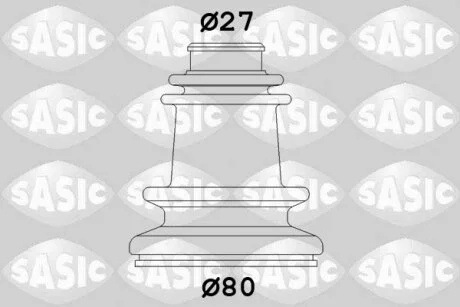 Пыльник ШРУСа внутренний, комплект SASIC 4003419