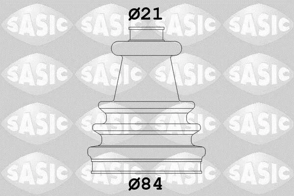 Пыльник ШРУСа наружный, комплект SASIC 4003426 (фото 1)