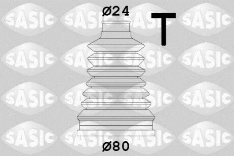 Пыльник ШРУСа наружный, комплект SASIC 4003440