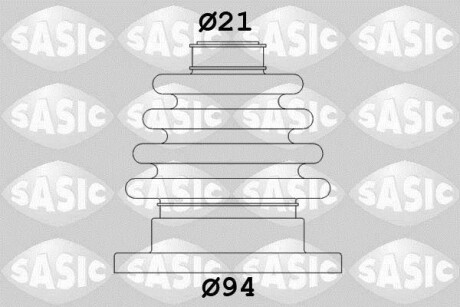 Пыльник ШРУСа внутренний, комплект SASIC 4003444