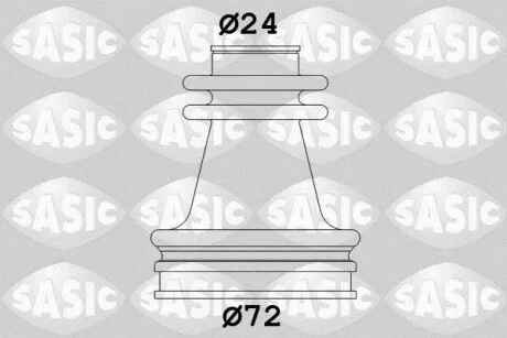 Пыльник ШРУСа внутренний, комплект SASIC 4003449