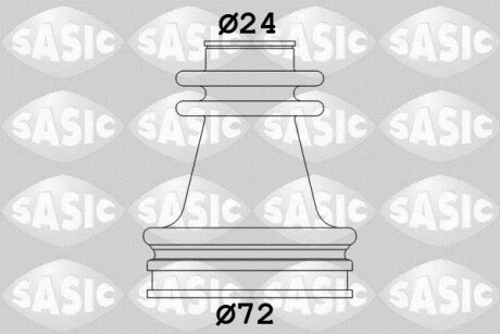 Пыльник ШРУСа внутренний, комплект SASIC 4003462