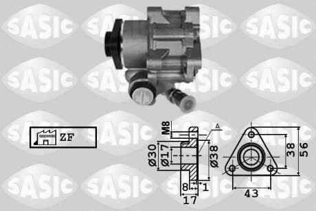 Насос гидроусилителя руля SASIC 7076058