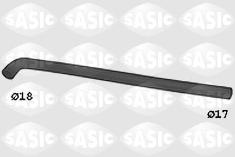 Патрубок системы охлаждения SASIC SWH4327