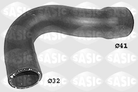 Патрубок системы охлаждения SASIC SWH6752