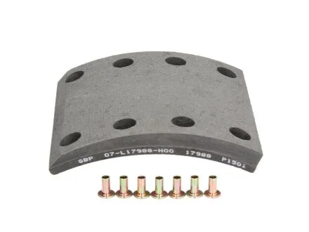 Накладки тормозные, комплект SBP 07-L17988-N00