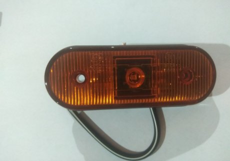 Фонарь габарит желтый диод без кронштейна LED Unipoint I E9 SERTPLAS 0653LUS