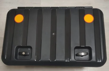 Tool box for spare parts and accessories cargo plastic 792X442X500 100L (chest) SERTPLAS 5500-SERTPLAS