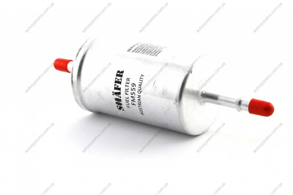 Фильтр топливный Ford Focus, C-Max, Mazda 3, Volvo C30, C70 II, S40 II, V50, 1.4-2.5, 98- SHAFER FM559 (фото 1)