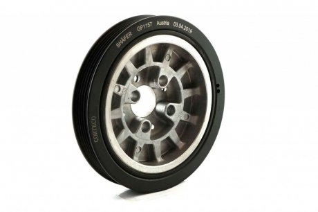 Фото шків колінвалу VW Polo, Caddy II, Skoda Felicia 1.7-1.9 TDI 94-05 SHAFER GP1157 Шків колінвалу VW Polo, Caddy II, Skoda Felicia 1.7-1.9 TDI 94-05 SHAFER GP1157