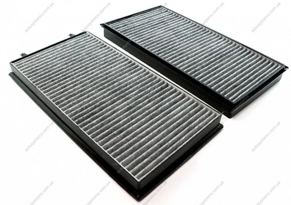 Фильтр салонный BMW 7 (E65, E66, E67), 01-08, (2 шт), угольный SHAFER SAK173S (фото 1)