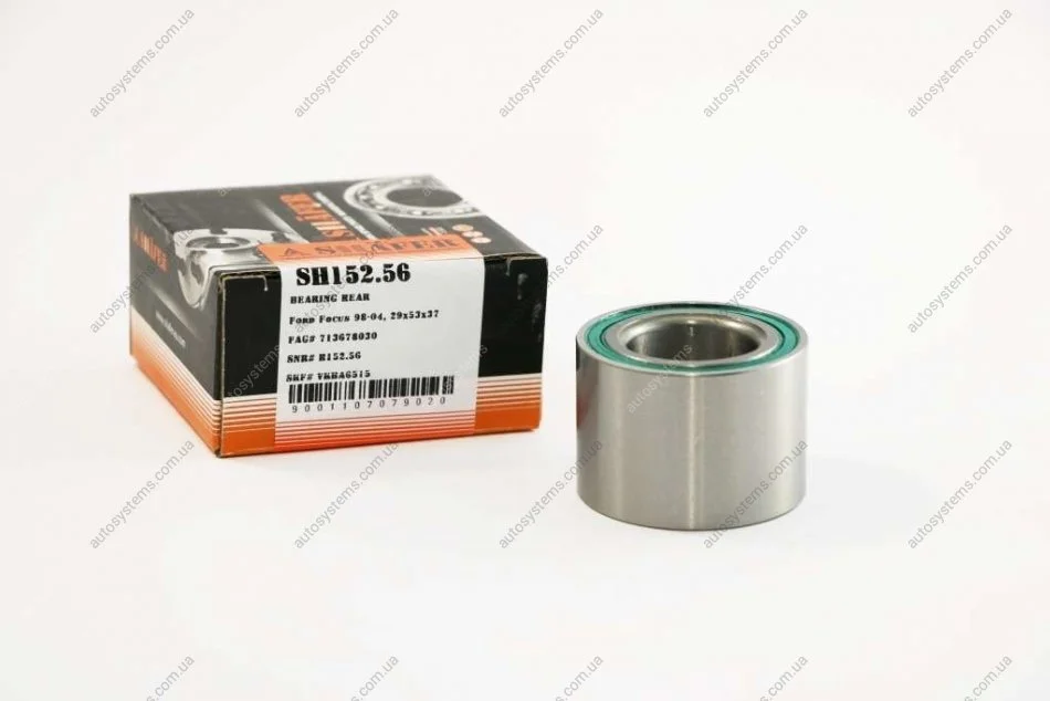 Подшипник задний Ford Focus, Fiesta, Fusion, 98-08, (29x37x53), ABS+ SHAFER SH15256 (фото 1)
