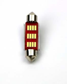 Светодиодная лампа T11 Festoon T11x39 12LEDs canbus (1шт) SHAFER SL4039