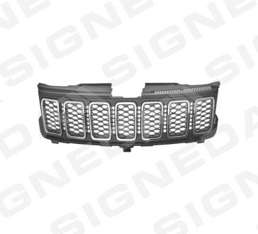 Решітка радіатора JEEP GRAND CHEROKEE, 17 - Signeda PCR07074GA