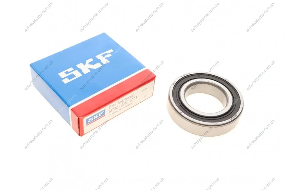 Підшипник (30x55x13) SKF 6006-2RS1/C3 (фото 1)