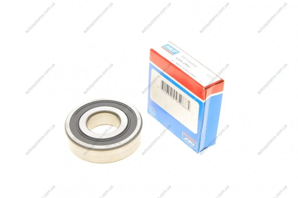 Підшипник (30x72x19) SKF 6306-2RS1 (фото 1)