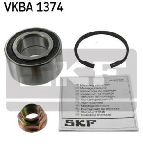 Подшипник ступицы колеса, комплект SKF VKBA 1374