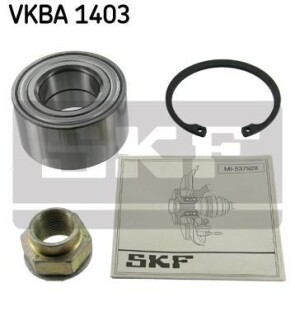 Подшипник ступицы колеса, комплект SKF VKBA 1403