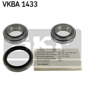 Подшипник ступицы колеса, комплект SKF VKBA 1433