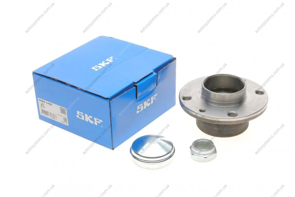 Підшипник маточини (задньої) Fiat Punto/Palio/Uno (-ABS)(к-кт) SKF VKBA 1440 (фото 1)