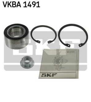 Подшипник ступицы колеса, комплект SKF VKBA 1491