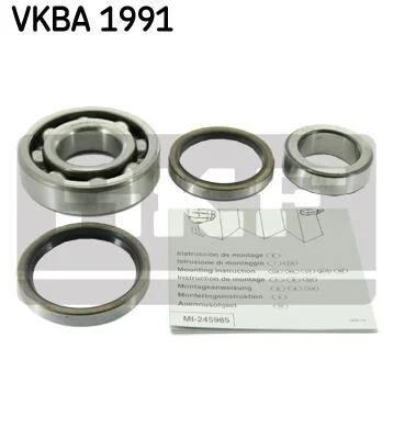 Подшипник задней ступицы колеса, комплект SKF VKBA 1991 (фото 1)