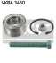 Підшипник маточини (задньої) VW Sharan 95-10/Ford Galaxy 95-06 (43x80x38) (к-кт) SKF VKBA 3450 (фото 2)