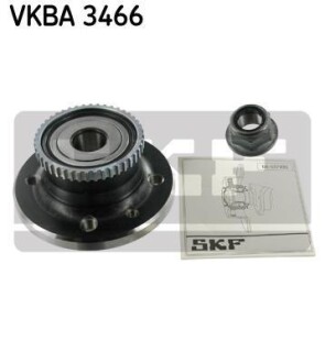 Подшипник ступицы колеса, комплект SKF VKBA 3466