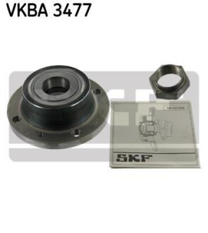 Подшипник ступицы колеса, комплект SKF VKBA 3477