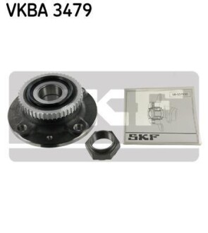 Подшипник ступицы колеса, комплект SKF VKBA 3479