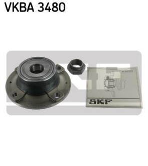 Подшипник ступицы колеса, комплект SKF VKBA 3480