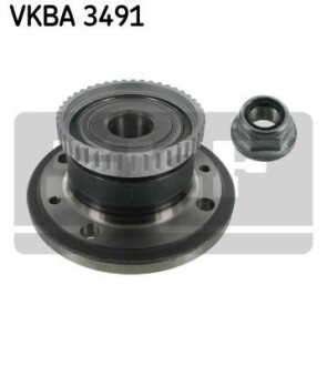 Подшипник ступицы колеса, комплект SKF VKBA 3491