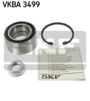 Подшипник ступицы колеса, комплект SKF VKBA 3499