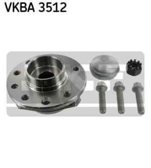 Подшипник ступицы колеса, комплект SKF VKBA 3512