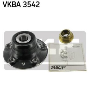 Подшипник ступицы колеса, комплект SKF VKBA 3542