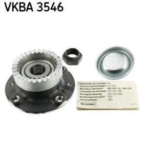 Подшипник ступицы колеса, комплект SKF VKBA 3546