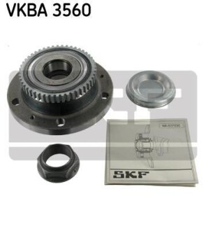 Подшипник ступицы колеса, комплект SKF VKBA 3560