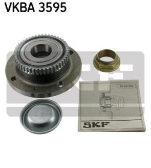 Подшипник ступицы колеса, комплект SKF VKBA 3595