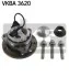 Підшипник маточини (передньої) Opel Signum/Vectra C 1.8-3.2 V6 02- (+ABS) (к-кт) SKF VKBA 3620 (фото 2)