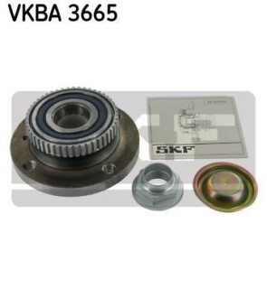 Подшипник ступицы колеса, комплект SKF VKBA 3665