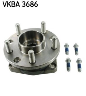 Подшипник ступицы колеса, комплект SKF VKBA 3686